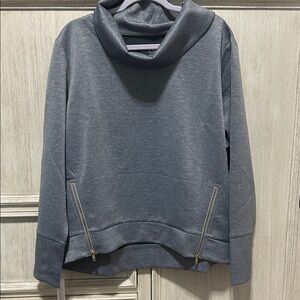 NWT Addison Bay Gray Cowl Neck Top Size XL